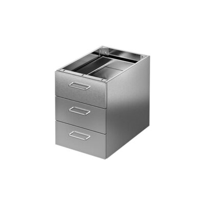 Freestanding drawer 400 3-drawers
